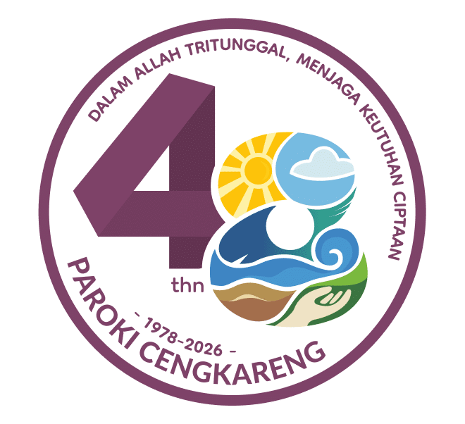 Logo 48 tahun Paroki Cengkareng @0.5x