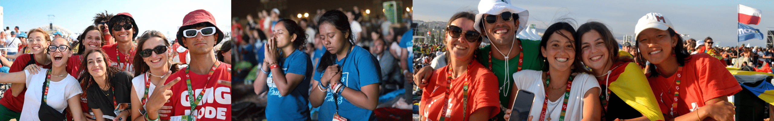Young People at the WYD Young People at the WYD