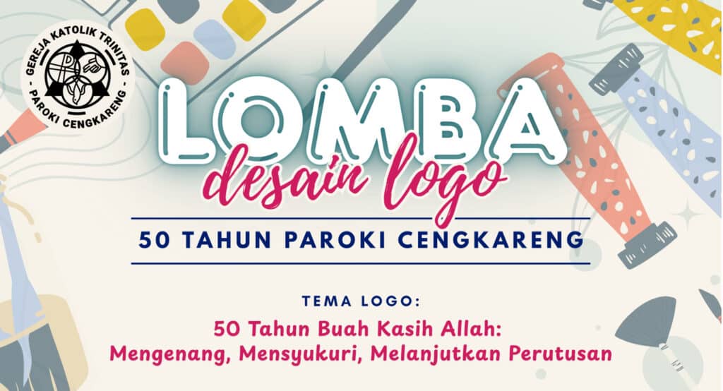 Lomba Desain Logo 50 Tahun Paroki Cengkareng